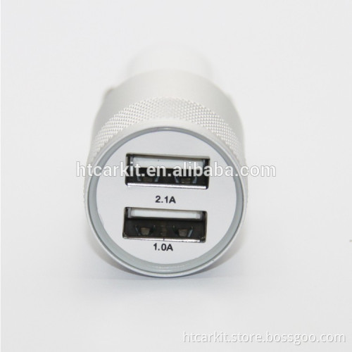 5V 4.8A Quick Charging Portable Dual usb car charger for iPhone